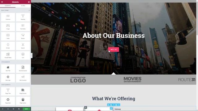 Elementor Page Templates: How To Import About Page In Hestia смотреть онлайн