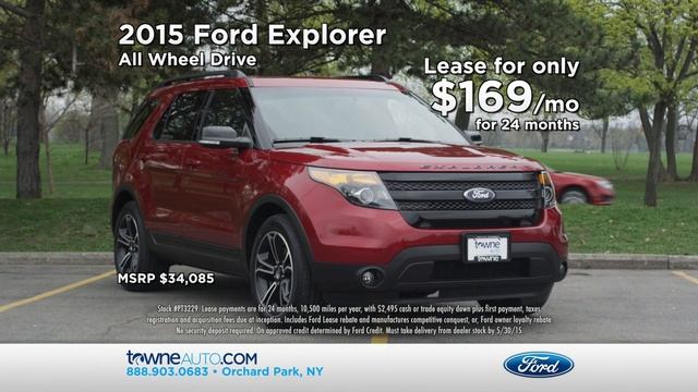 Towne Ford - 2015 Ford Explorer (May 2015) смотреть онлайн