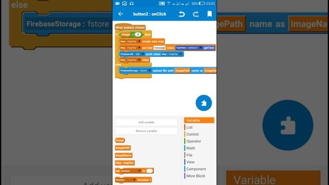 Send images in Chat app using Firebase Storage in Sketchware смотреть онлайн