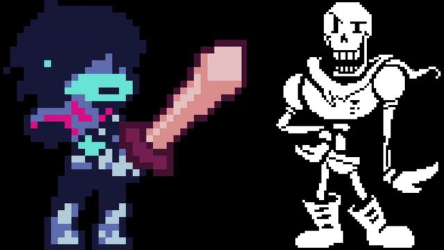 Rude Buster but it's Bonetrousle (Deltarune/Undertale) смотреть онлайн