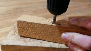 Дедушкин способ столярного соединения без гвоздей и шурупов