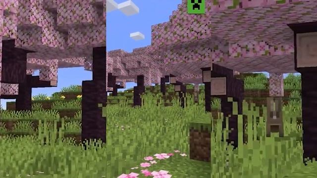 Minecraft 1.20 CHERRY BLOSSOM Biome Update (GAMEPLAY) смотреть онлайн
