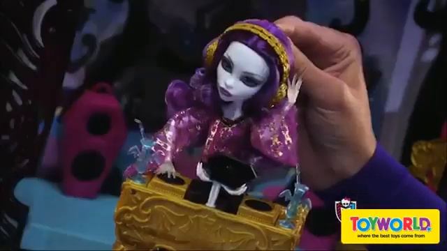 Monster High 13 Wishes Haunt The Casbah Dolls & Party Lounge Playset Commercial (2013) смотреть онлайн