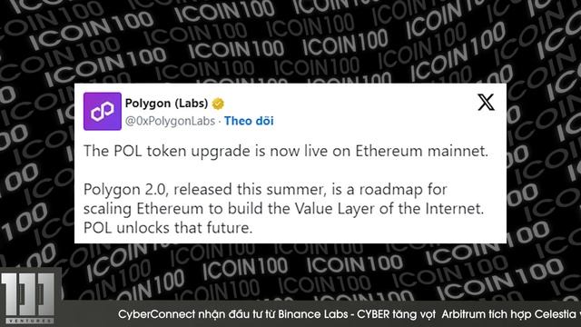 CyberConnect nhận đầu tư từ Binance Labs смотреть онлайн