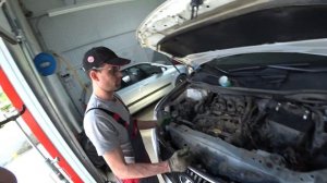 LEXUS RX 350  снятие АКПП