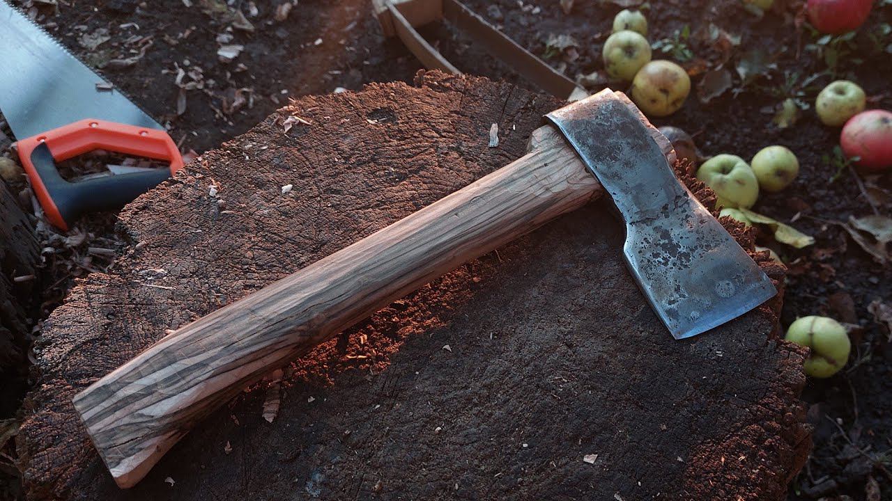 ТОПОР СВОИМИ РУКАМИ-ПРОСТО!САМЫЙ ЛЕГКИЙ СПОСОБ! смотреть онлайн