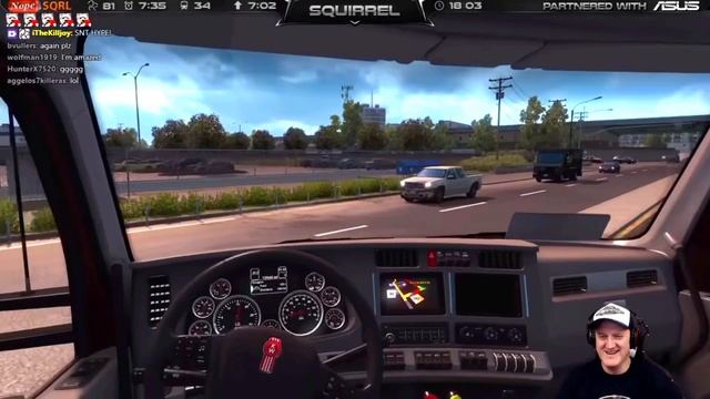 Sunday Night Trucking #12 (American Truck Simulator #2) USH смотреть онлайн