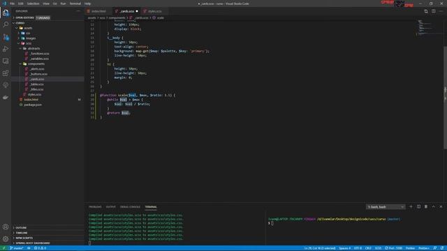 #15 Curso de SASS de básico a master - Sentencia de control while - Designicode смотреть онлайн