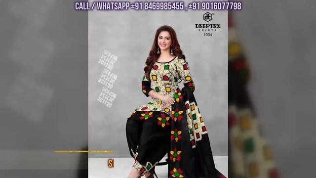 Deeptex Batik Plus Vol 10 Pure Cotton Churidar Materials Wholesalers смотреть онлайн