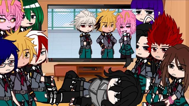 MHA/BNHA react to “who is she?” | GachaClub | Dead deku AU смотреть онлайн
