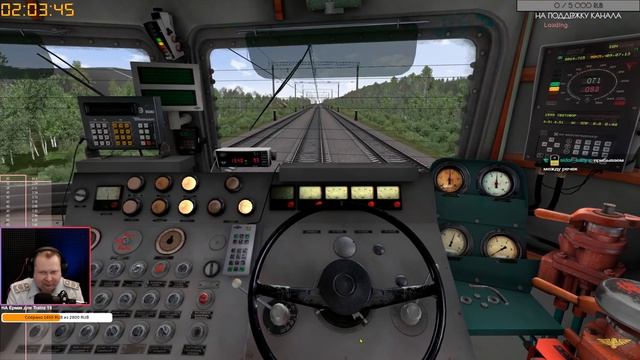 ??RTrainSim? [ VRT, МП, карта: Новокузнецк, Смотрим обновлённый ЧС2] 13.10.2022г. 17:30мск. смотреть онлайн