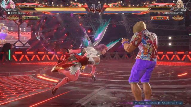 TEKKEN 8 - Alisa Bosconovitch vs Paul Phoenix - Online Versus Fight Jap/Fr Ps5 смотреть онлайн