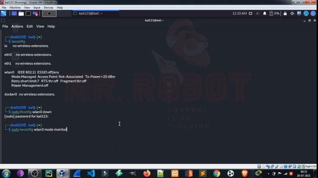 Enabling Monitor Mode on Kali Linux смотреть онлайн