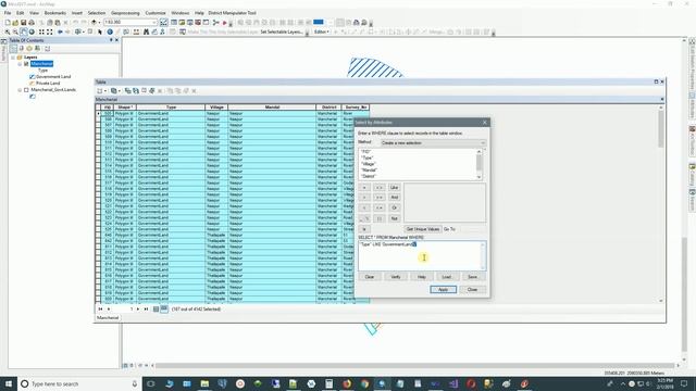 ArcGIS 10.x - Select By Attribute - Wildcard partial string search with LIKE operator смотреть онлайн
