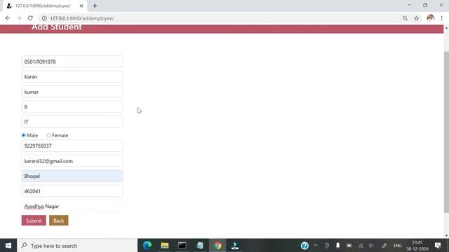 Student Attendance Management Django Project || Python Django Project смотреть онлайн