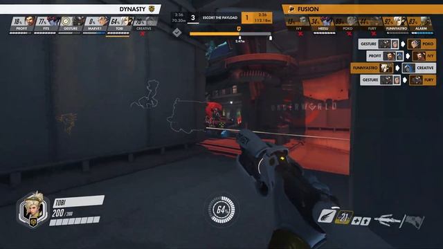 TOBI MERCY POV | Losers Semi-Final - Full Match | Dynasty vs Fusion | OWL Season 2020 Grand Finals смотреть онлайн