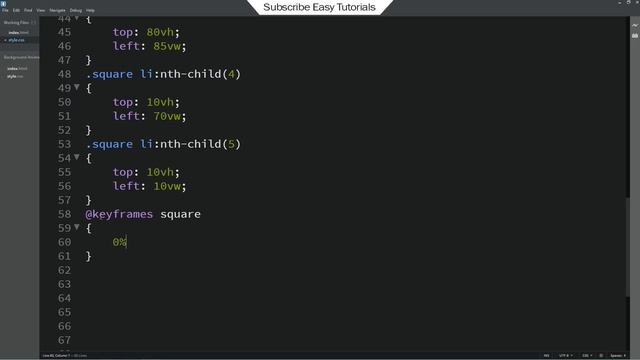 Animaton Effect In CSS | CSS Animation Tutorial Step By Step For Beginners смотреть онлайн