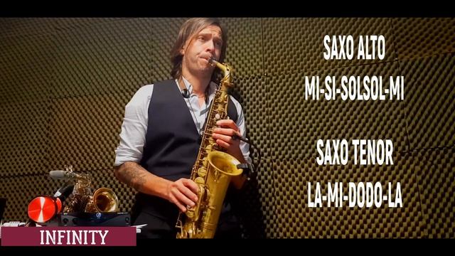 INFINITY" GURU JOSH ON SAX ? TUTORIAL SAX ALTO y Y TENOR смотреть онлайн