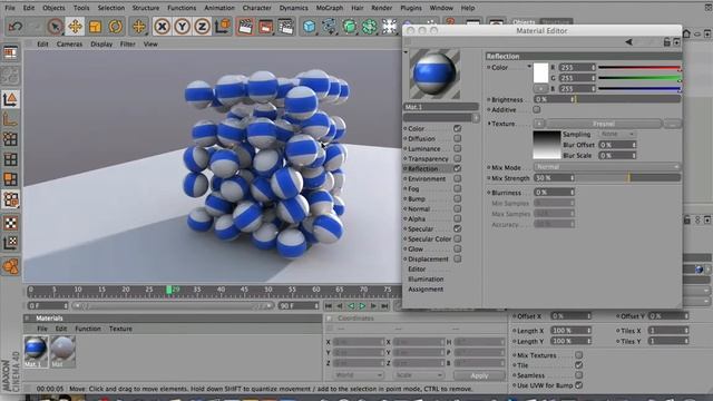 How to Make A Glossy Candy Stripe Texture in Cinema 4D смотреть онлайн