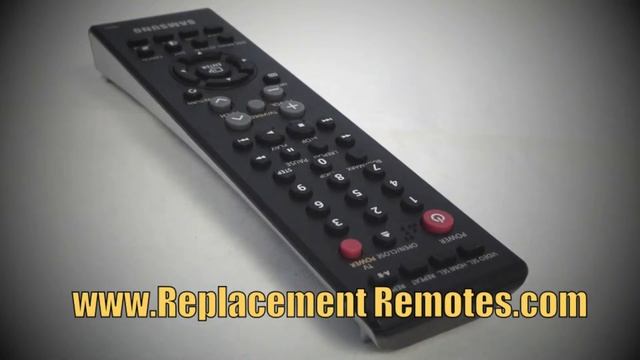 SAMSUNG 00084J DVD Player Remote PN: AK5900084J - www.ReplacementRemotes.com смотреть онлайн