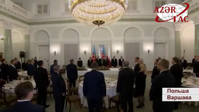 Oт имени Президента Республики Польша Анджея Дуды был устроен официальный прием смотреть онлайн