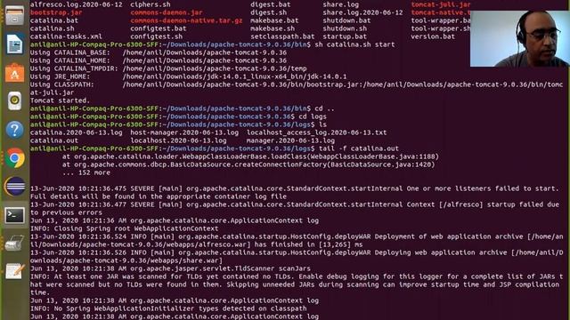 Alfresco Installation issue смотреть онлайн