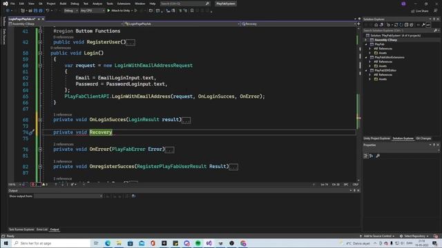Unity Playfab Tutorial - Login System (Login and Recovery- Part 5 ) смотреть онлайн