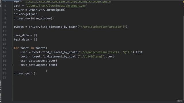 7. Project #2 Infinite Scrolling & Login (Twitter Bot) 3. Building a Function смотреть онлайн