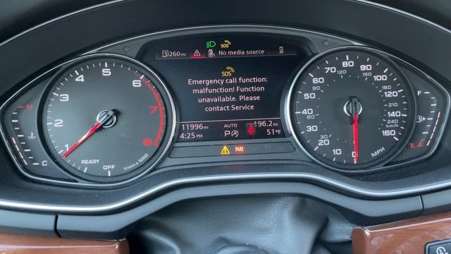 Audi SOS Emergency Call Function: malfunction! смотреть онлайн