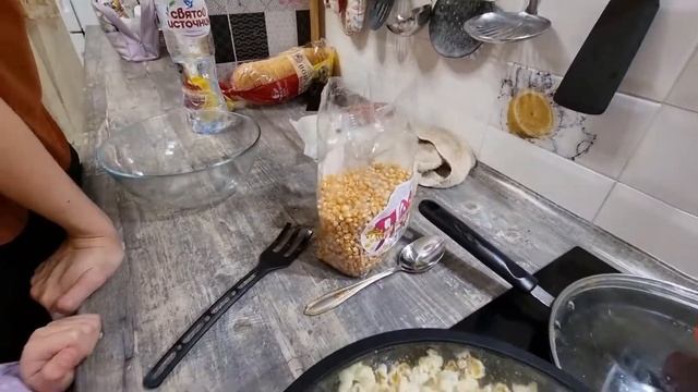 Попкорн в сковородке. Домашний попкорн. Попкорн дома. ? ? ? PopCorn home. Поп-корн своими руками. смотреть онлайн
