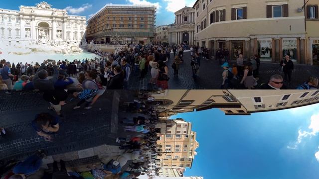 Фонтан Треви (Рим - Италия) смотреть онлайн