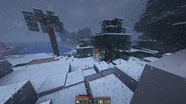 АЛҒАШҚЫ ҚАР ЖАУДЫ⛄❄ | НУБ пен ПРО 21-бөлім КАЗАКША МАЙНКРАФ смотреть онлайн