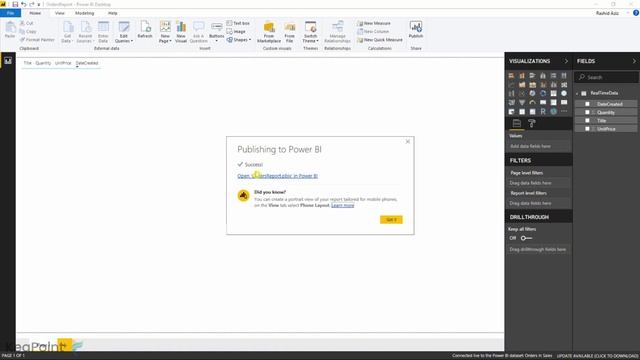 Power BI Realtime Reporting on SharePoint List Data смотреть онлайн