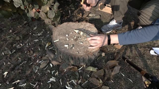 ГАНЗО - нож для выживания с Алиэкспресс ? ТЕСТ на удержание заточки 40 градусов. смотреть онлайн