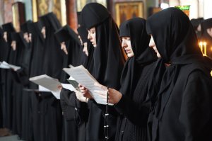 Дивеевские сестры #дивеево_пение  #батюшка_серафим  #клирос