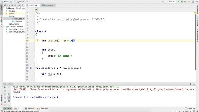 #37 Kotlin Tutorial | Companion Object | Factory Pattern смотреть онлайн
