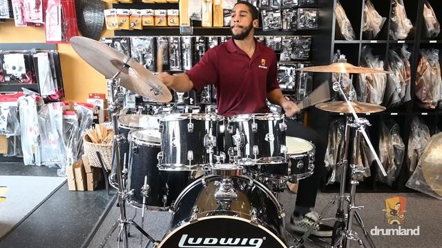 Ludwig Evolution Element 6 pc - DRUM REVIEW смотреть онлайн