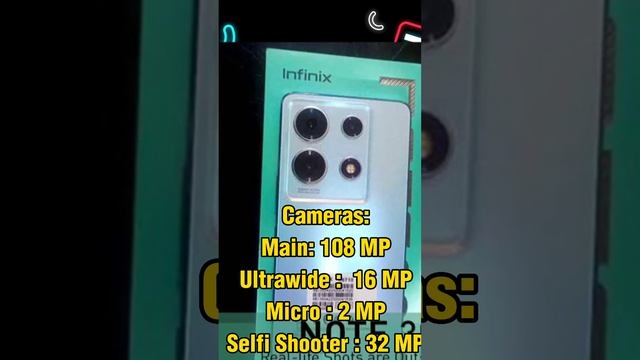 Infinix note 30 vip short review with specifications #shortsvideo #newmobile #viral #infinix смотреть онлайн
