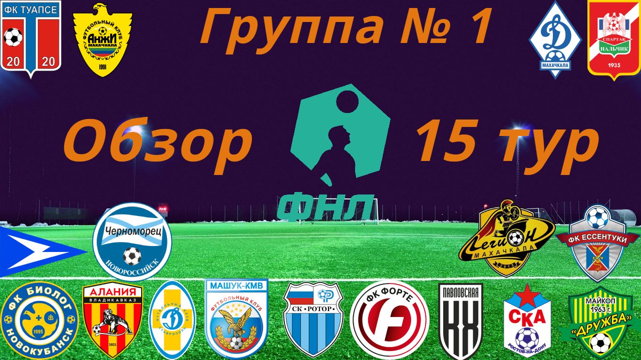 ФНЛ-2. Обзор 15-го тура группа № 1, сезон 2021/22 смотреть онлайн