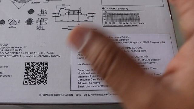 Unboxing - Pioneer TS C601 IN Component Speakers - Hindi смотреть онлайн