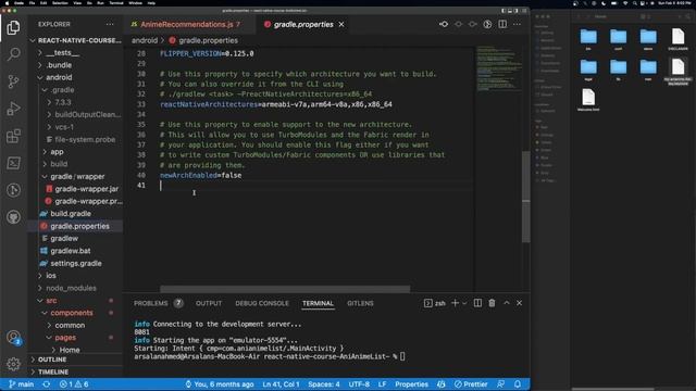 Create React Native Android Release Build On MacOS | React Native Course #21 смотреть онлайн