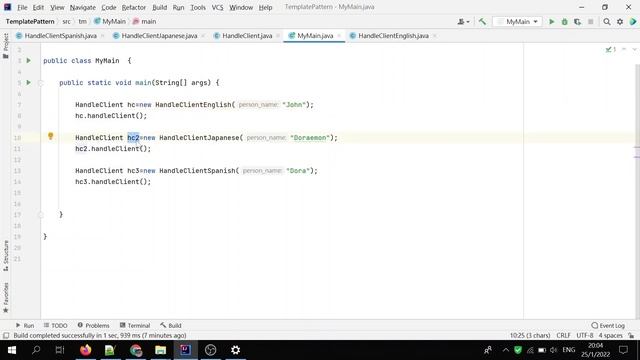 Java Template Method Pattern in 3 mins смотреть онлайн