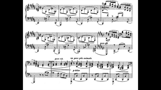 Sergei Lyapunov - Barcarolle Op. 46 (Noack)
