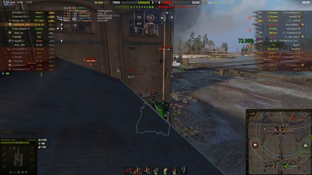 World of Tanks бой на FV215b (183) + инвайт код на май 2020! смотреть онлайн