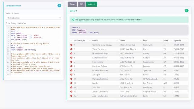 SQL DQL: Querying Records (Boolean Operators & NULL Values) смотреть онлайн