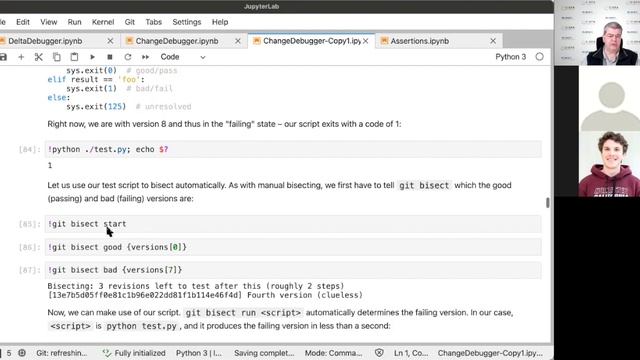 Automated Debugging Course - Lecture #7 - Isolating Failure Inducing Changes смотреть онлайн