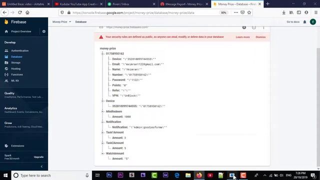 How To Use Firebase and send Push notification to app | Full tutorial смотреть онлайн