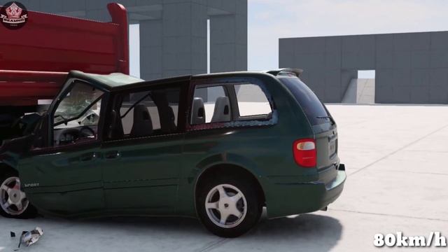 Car Crash Test 150 Km/h #2  | Satisfying Crashes | BeamNG Rides