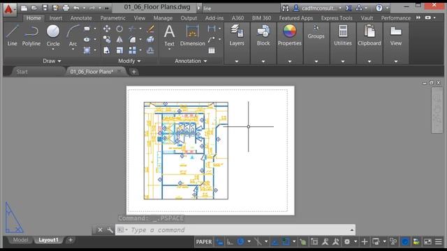 How to Use Model & Layouts in AutoCAD 2016 смотреть онлайн