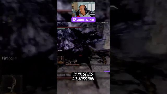 Gravelord Nito Boss Fight - Dark Souls Remastered All Boss Run смотреть онлайн